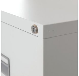 Talos 4 Drw Filing Cab White