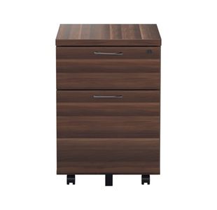 Jemini 2 Drw Mob Ped Walnut