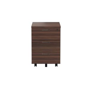 Jemini 3 Drw Mob Ped Walnut