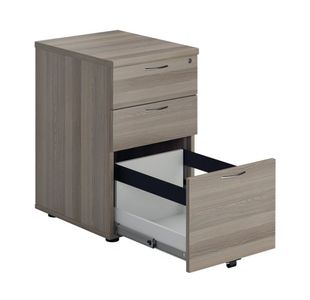 Jemini 3 Drw Tall Mob Grey Oak