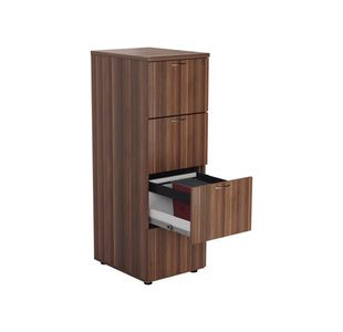 Jemini 4 Drw Filing Cab Walnut