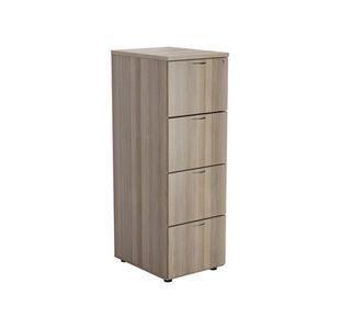 Jemini 4 Drw Filing Cab Grey Oak