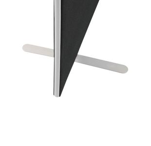 Floor Stand Screen 1200X25X1600 Blk