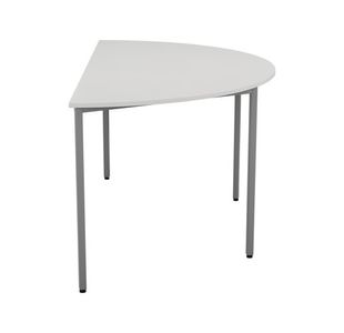 Jemini Semi Circular Tbl Wht