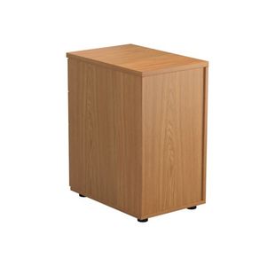 Jemini 3 Drw Desk High Pedestal Noak