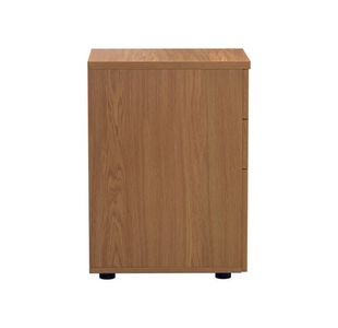 3Drw Under Desk Pedestal Nova Oak