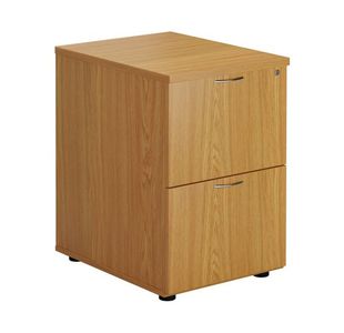 First 2Drw Filing Cabinet Nova Oak