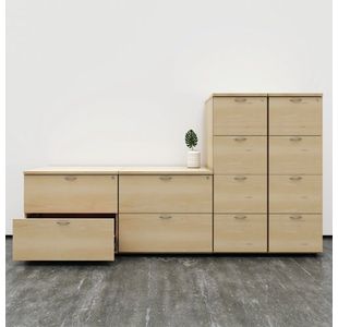 First 4 Drw Filing Cab White