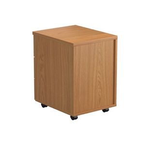 First 3Drw Mobile Pedestal Nova Oak