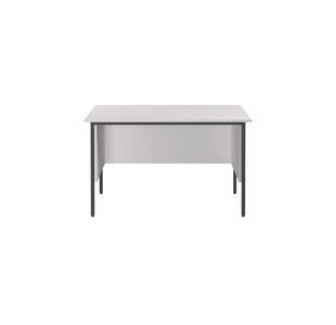 Serrion Rect 4 Leg Desk White