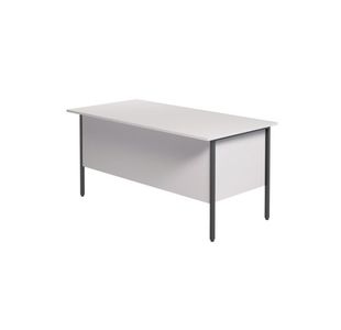 Serrion Rect 4 Leg Desk White