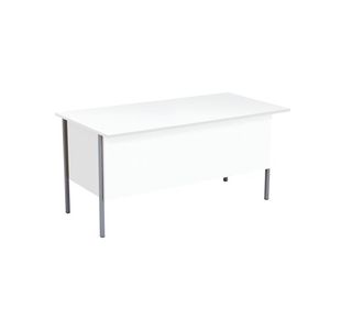 Serrion Rect 3 Drw Ped White