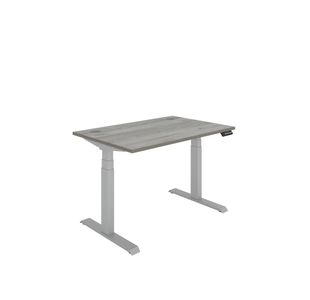 Dm Sit/Stand Desk 1200X800 Goak/Slv