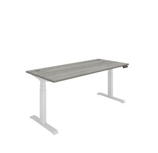 Dm Sit/Stand Desk 1800X800 Goak/Wht
