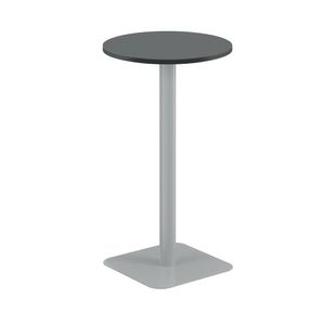 Origin 600Mm High Table Blk/Silver