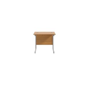 Jemini Single Rect Desk 800 N/Oak
