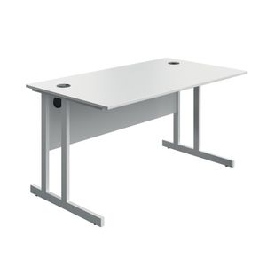 Tu Desk 1400 White/White