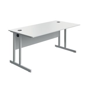 Tu Desk 1600 White/White