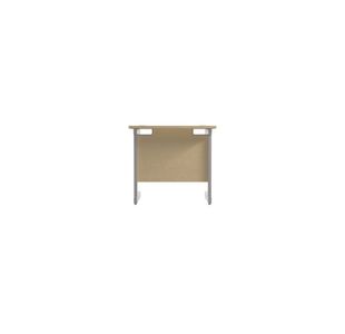 Jemini Single Rect Desk 800 Maple