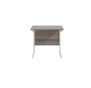 Jemini Single Rect Desk 800 G/Oak