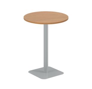 Origin 800Mm High Table Noak/Silver
