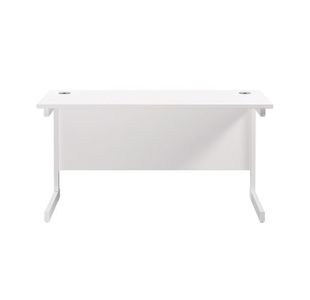 Jemini 1200 Rectangular Desk White
