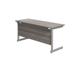 Jemini Single Rect Desk 1800 G/Oak