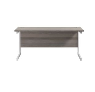 Jemini Single Rect Desk 1800 G/Oak