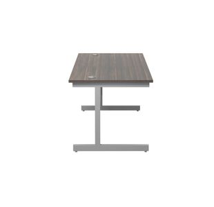 Jemini Rect Desk 1200 D/Wal/Slv