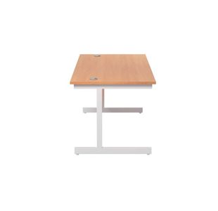 Jemini Single Rect Desk 1400 Beech