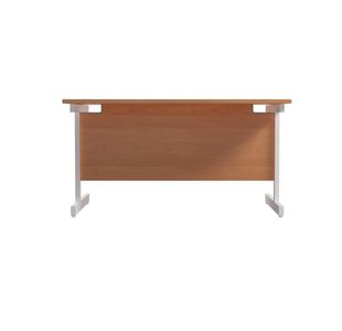 Jemini Single Rect Desk 1400 Beech
