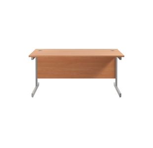 Jemini Single Rect Desk 1600 Beech