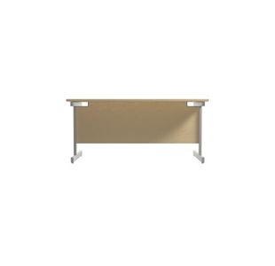 Jemini Single Rect Desk 1600 Maple