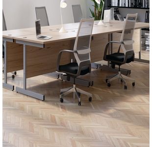 Jemini Single Rect Desk 1800 Beech