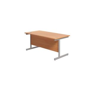 Jemini Single Rect Desk 1800 Beech