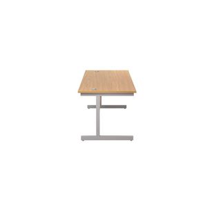 Jemini Single Rect Desk 1800 N/Oak