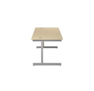 Jemini Single Rect Desk 1800 Maple