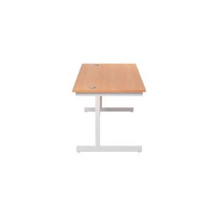Jemini Single Rect Desk 1800 Beech