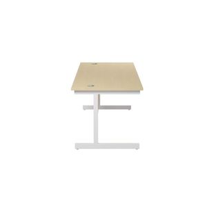 Jemini Single Rect Desk 1800 Maple