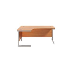 Jemini Rdl Lh Cantilever Desk Beech