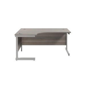 Jemini Rdl Lh Cantilever Desk G/Oak