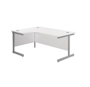 Jemini Rdl Lh Cantilever Desk White