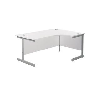 Jemini Rdl Rh Cantilever Desk White