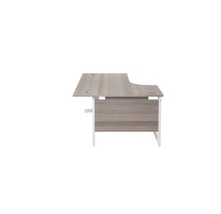 Jemini Rdl Lh Cantilever Desk G/Oak