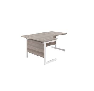 Jemini Rdl Lh Cantilever Desk G/Oak