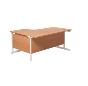Jemini Rdl Rh Cantilever Desk Beech