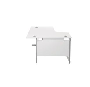 Jemini Rdl Lh Cantilever Desk White
