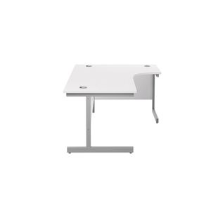 Jemini Rdl Rh Cantilever Desk White