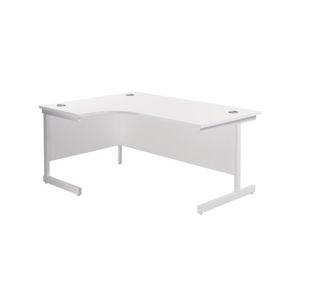 Jemini Rdl Lh Cantilever Desk White