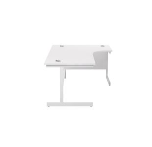 Jemini Rdl Rh Cantilever Desk White